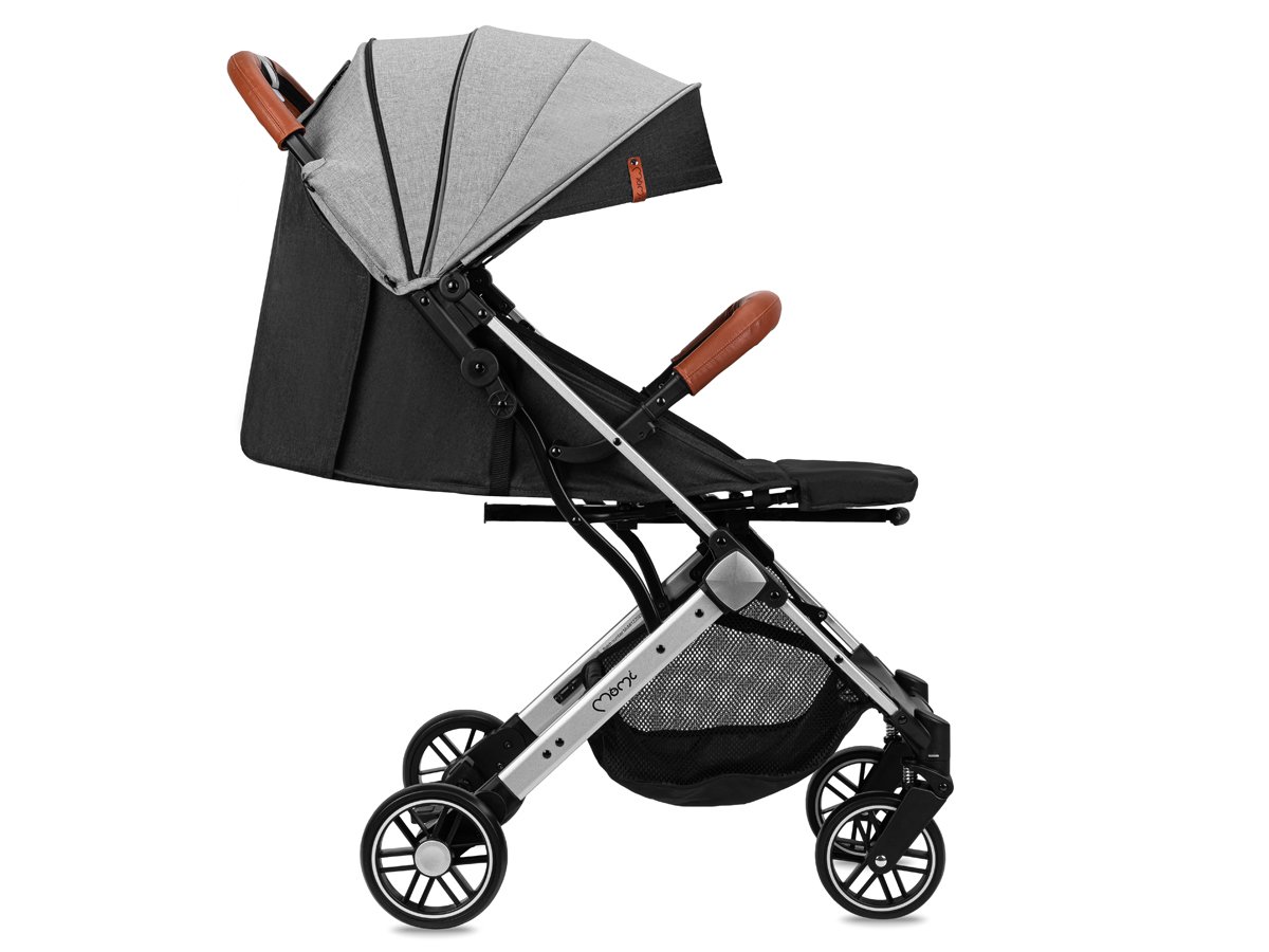 MoMi ESTELLE LIGHT wózek spacerowy szary
