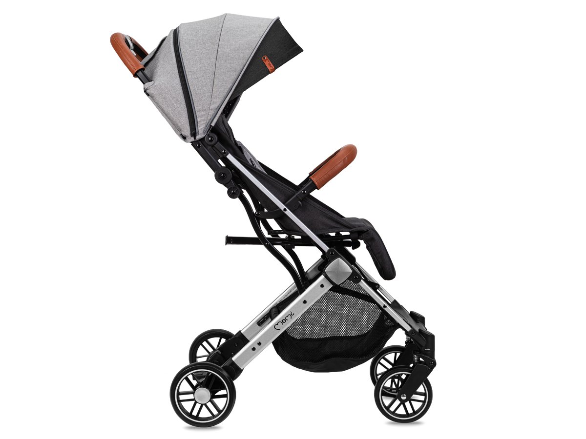 MoMi ESTELLE LIGHT wózek spacerowy szary