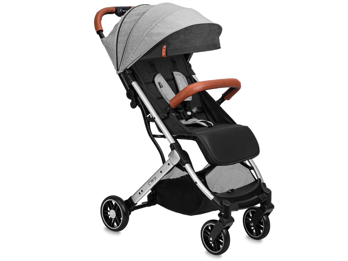 MoMi ESTELLE LIGHT wózek spacerowy szary