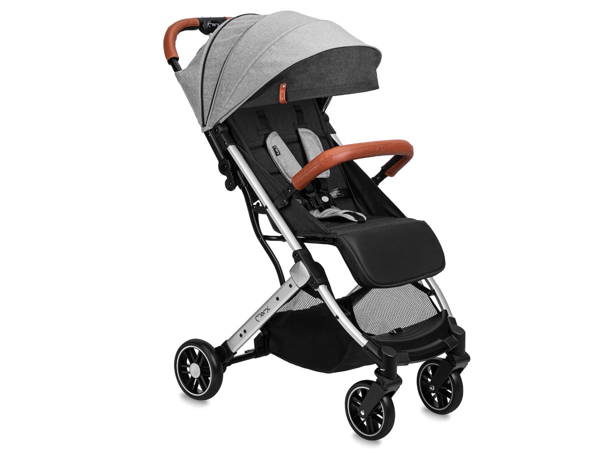MoMi ESTELLE LIGHT wózek spacerowy szary