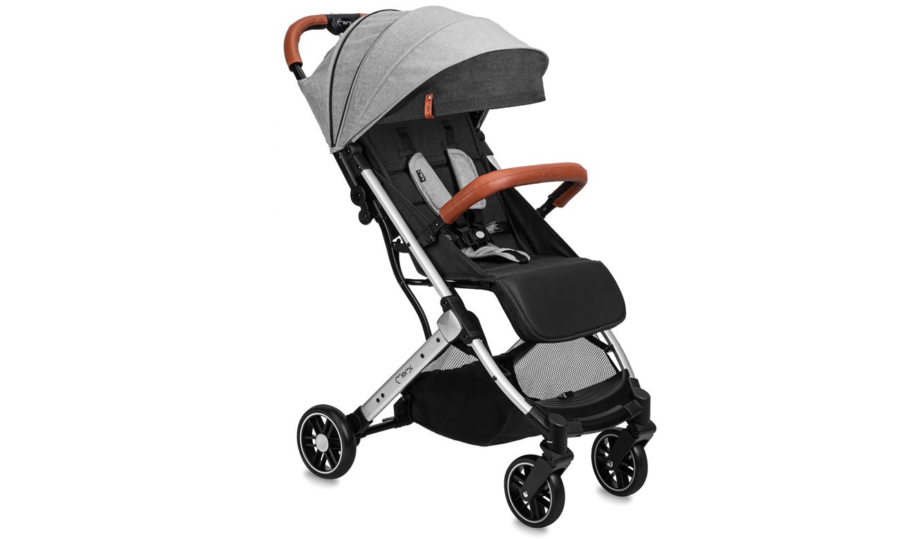 MoMi ESTELLE LIGHT wózek spacerowy szary