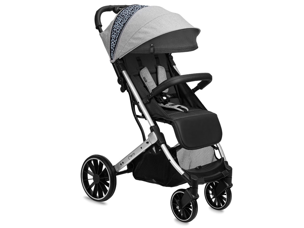 MoMi ESTELLE PLUS LIGHT wózek spacerowy szary