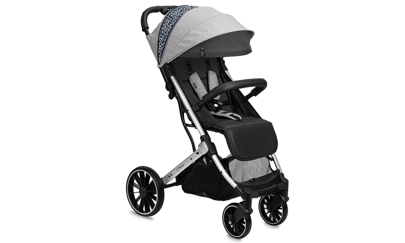 MoMi ESTELLE PLUS LIGHT wózek spacerowy szary