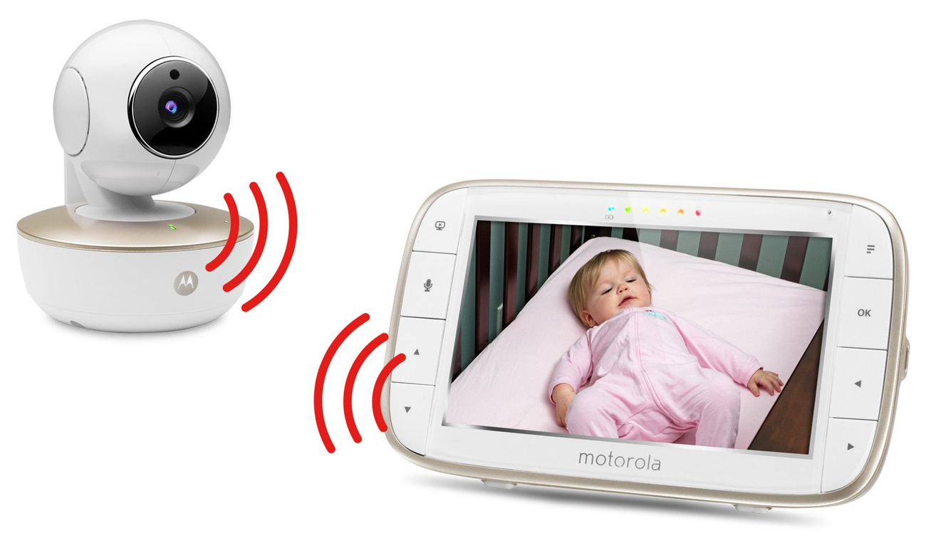 Motorola MBP855 - niania z kamerą i aplikacją