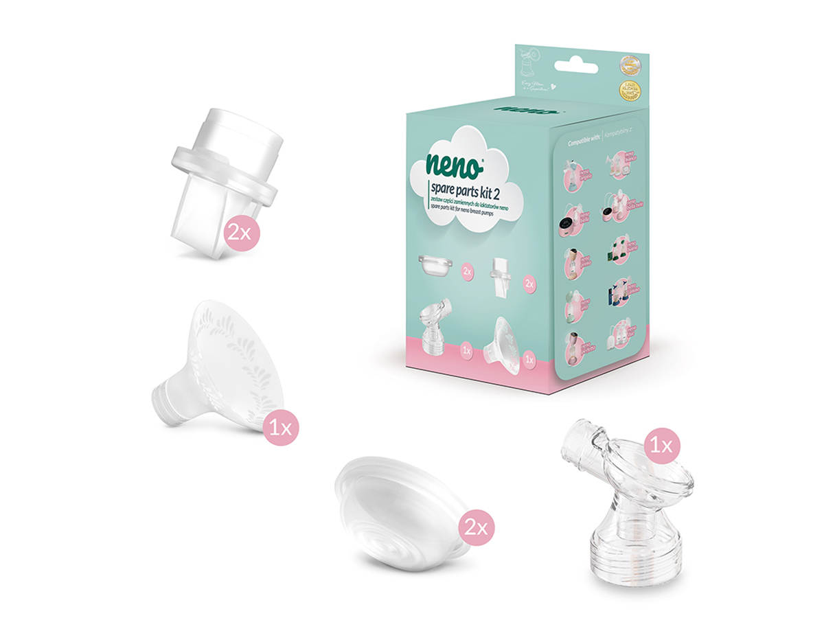 Neno Spare parts kit 2 – zestaw części zamiennych do laktatorów