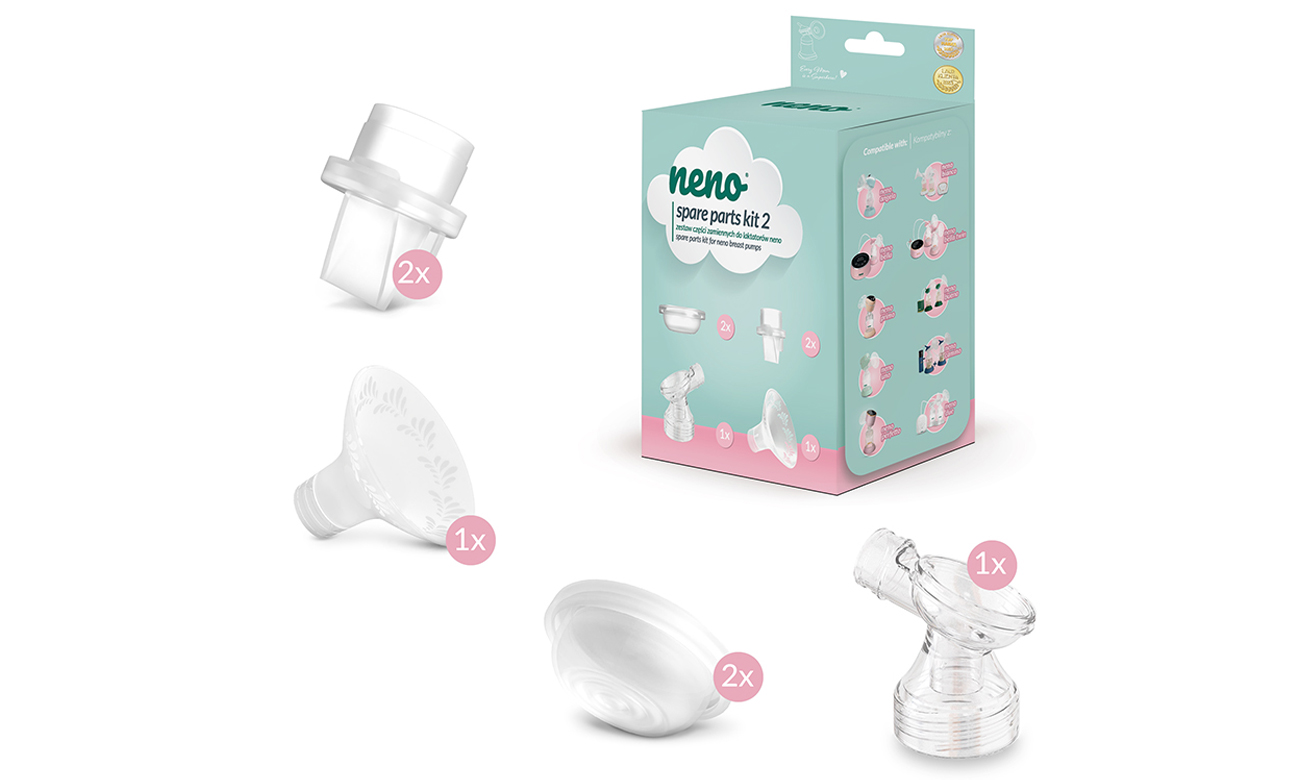 Neno Spare parts kit 2 – zestaw części zamiennych do laktatorów