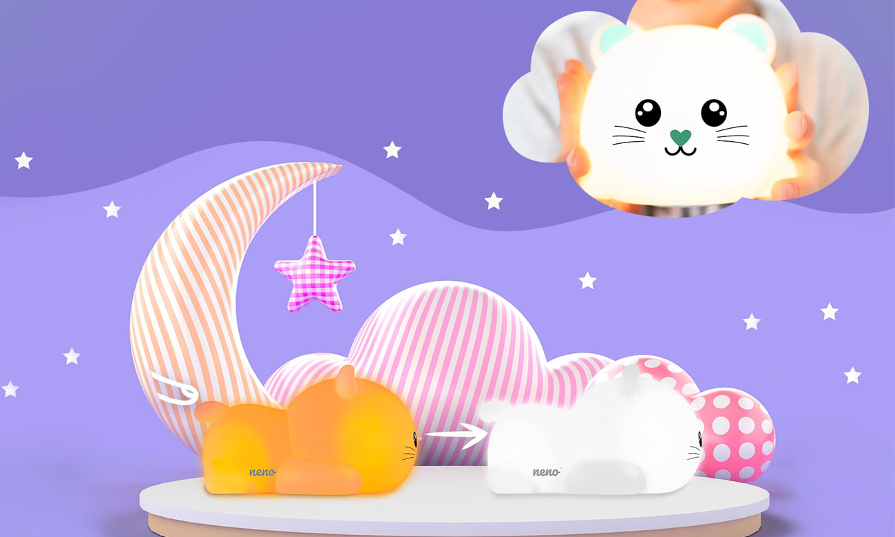 lampka neno kitty sterowanie