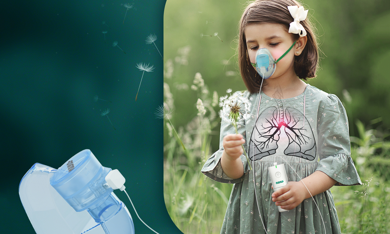 Nebulizator Mobilny Inhalator Neno Bene