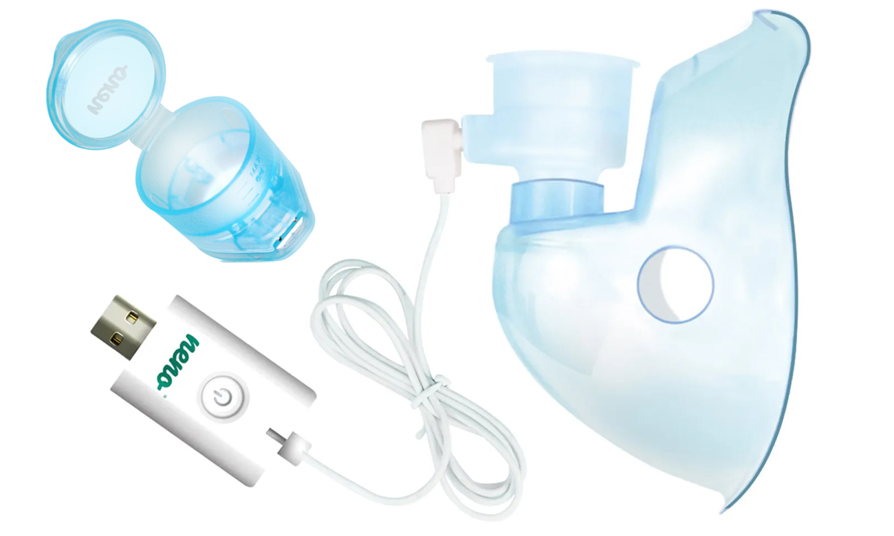 Neno Bene - Mobilny nebulizator + pojemnik na leki