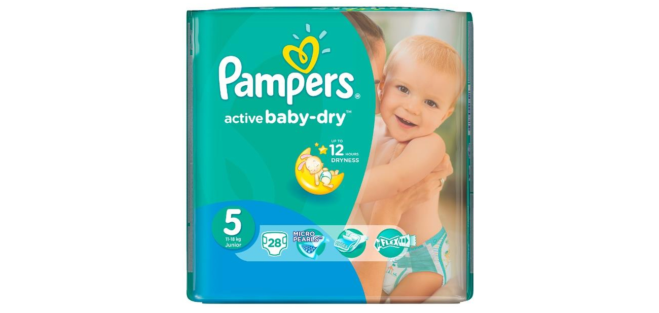 pampers active dry rozmiar 5 junior