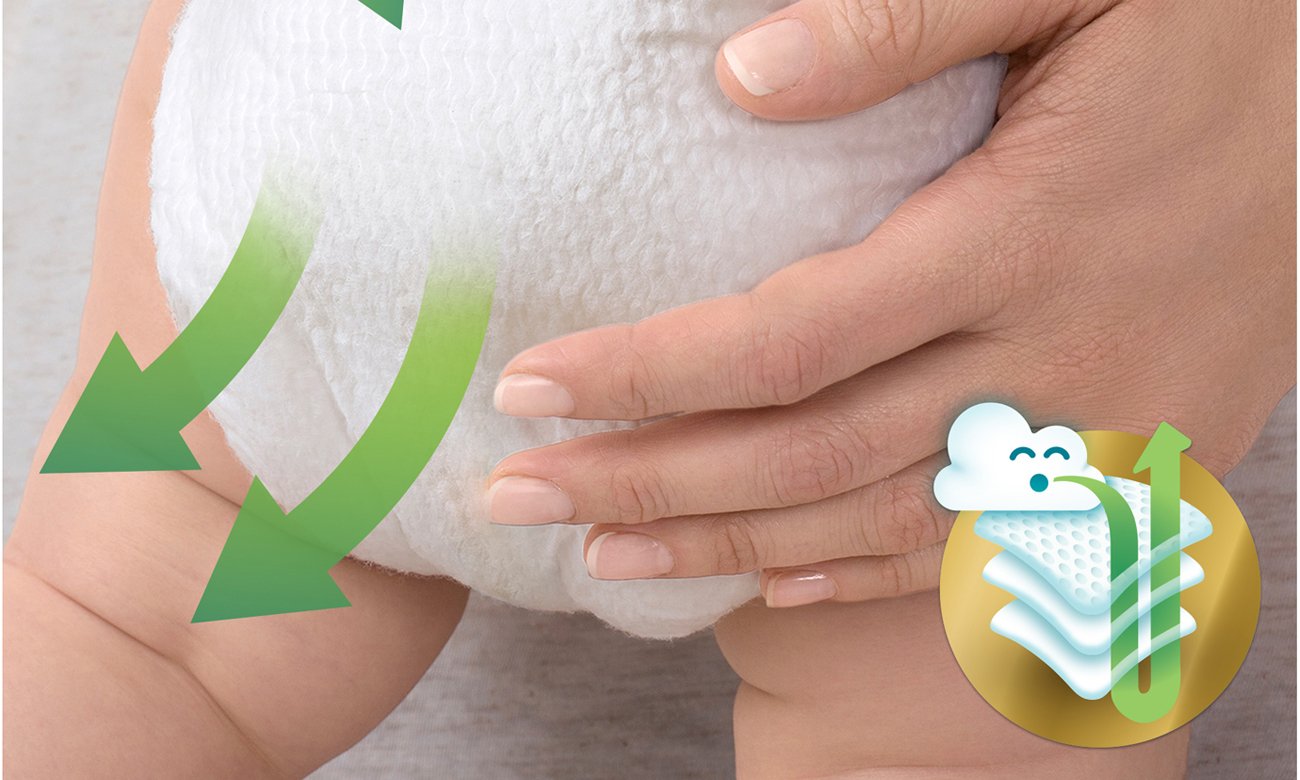 paczka pampersów rozmiar 5