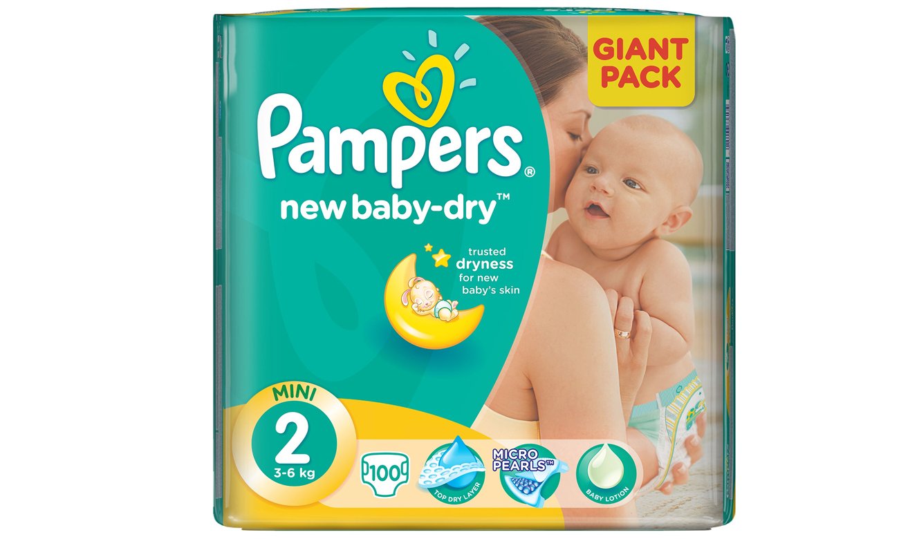 Pamper baby dry 2 discount