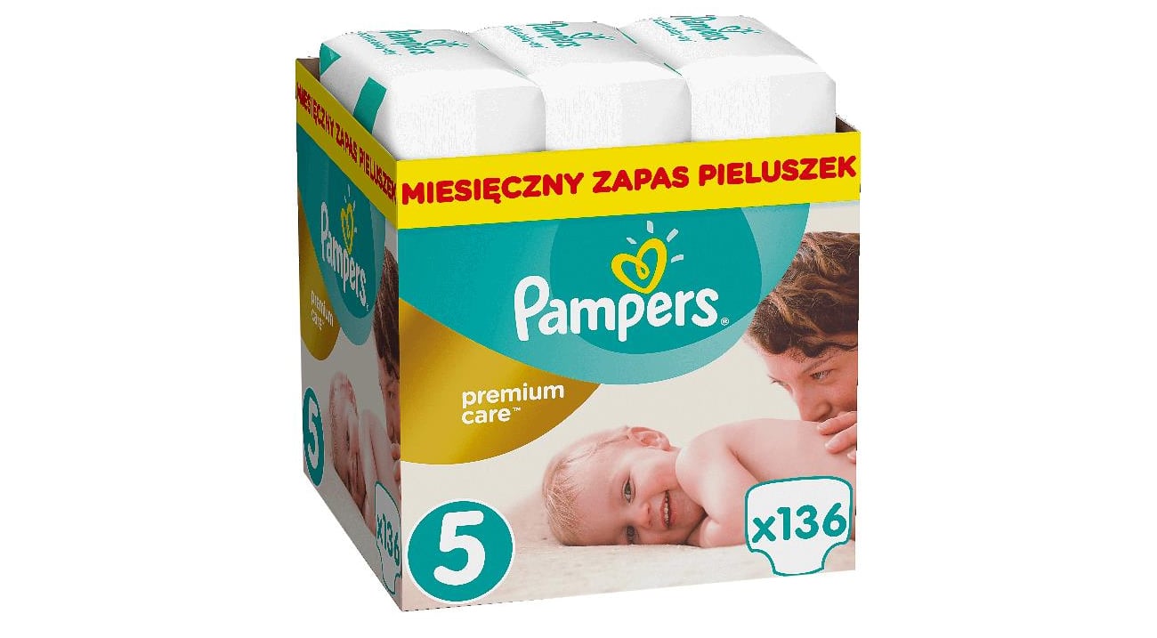 pieluszki pampers premium rozmiar junior