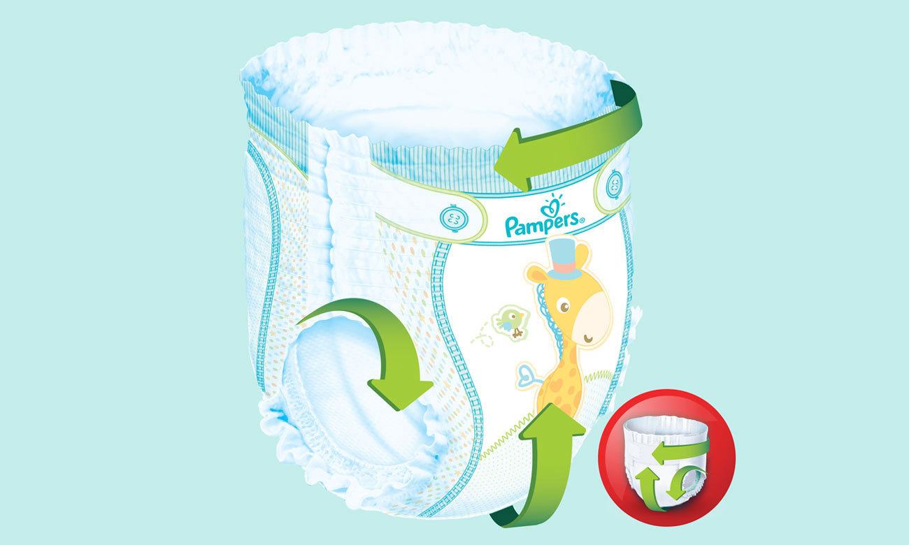duży zestaw pampersów rozmiar 6
