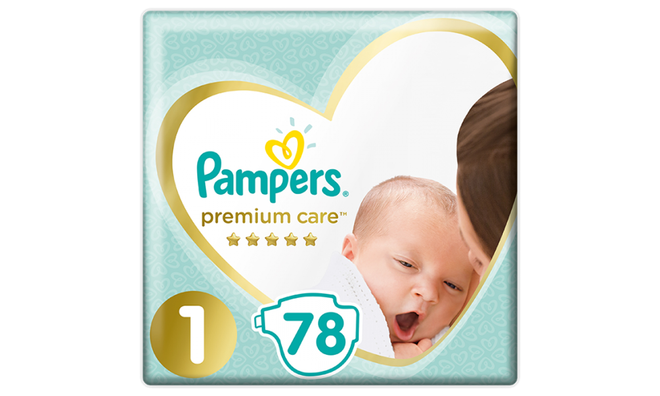 pieluszki pampers premium rozmiar 1