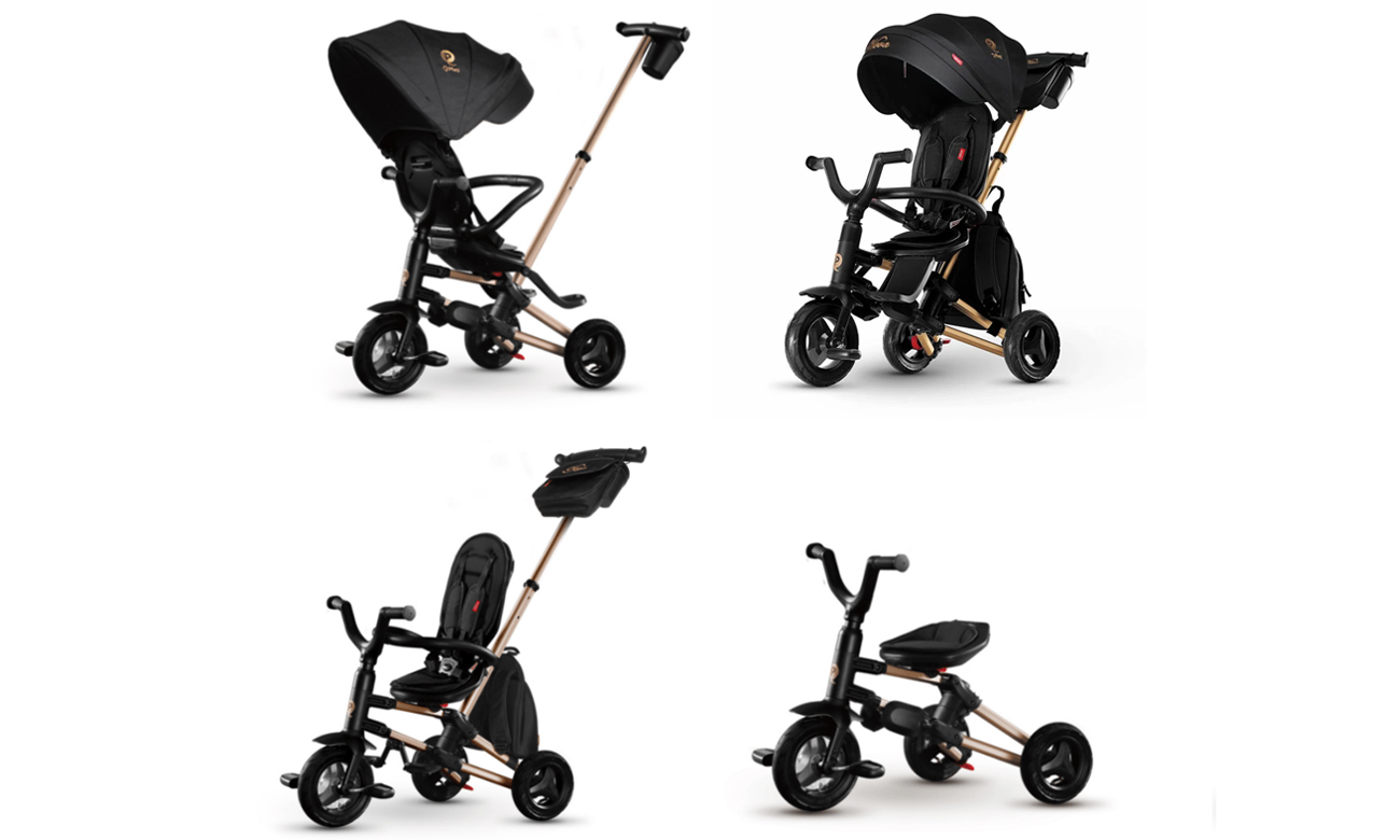 rowerek qplay nova plus rubber obrotowe siedzisko