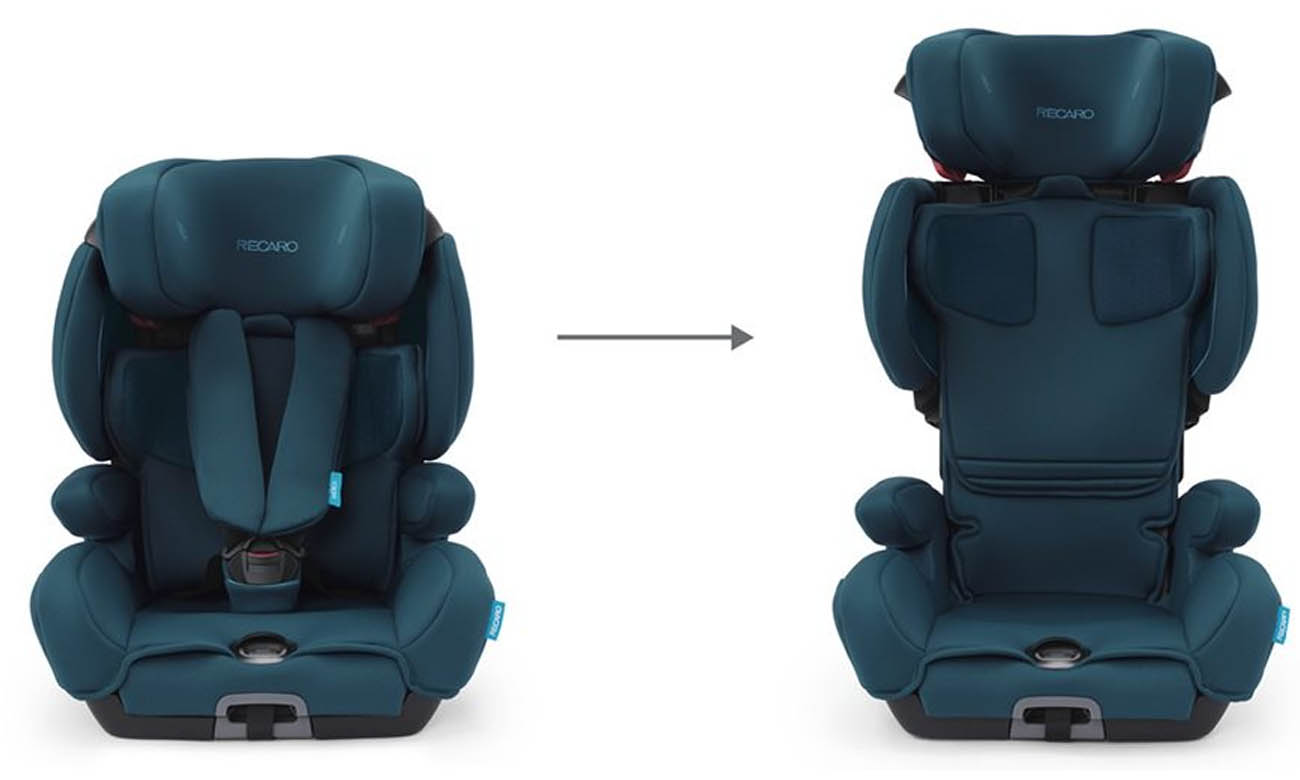 fotelik recaro Tian Elite Select Night Black regulacja