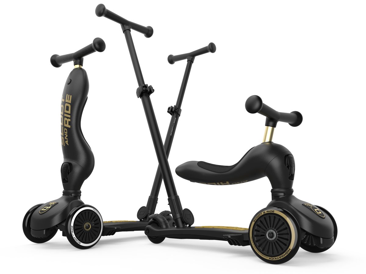 Scoot & Ride Highwaykick 1 Push and Go 2w1 Jeździk i hulajnoga z rączką