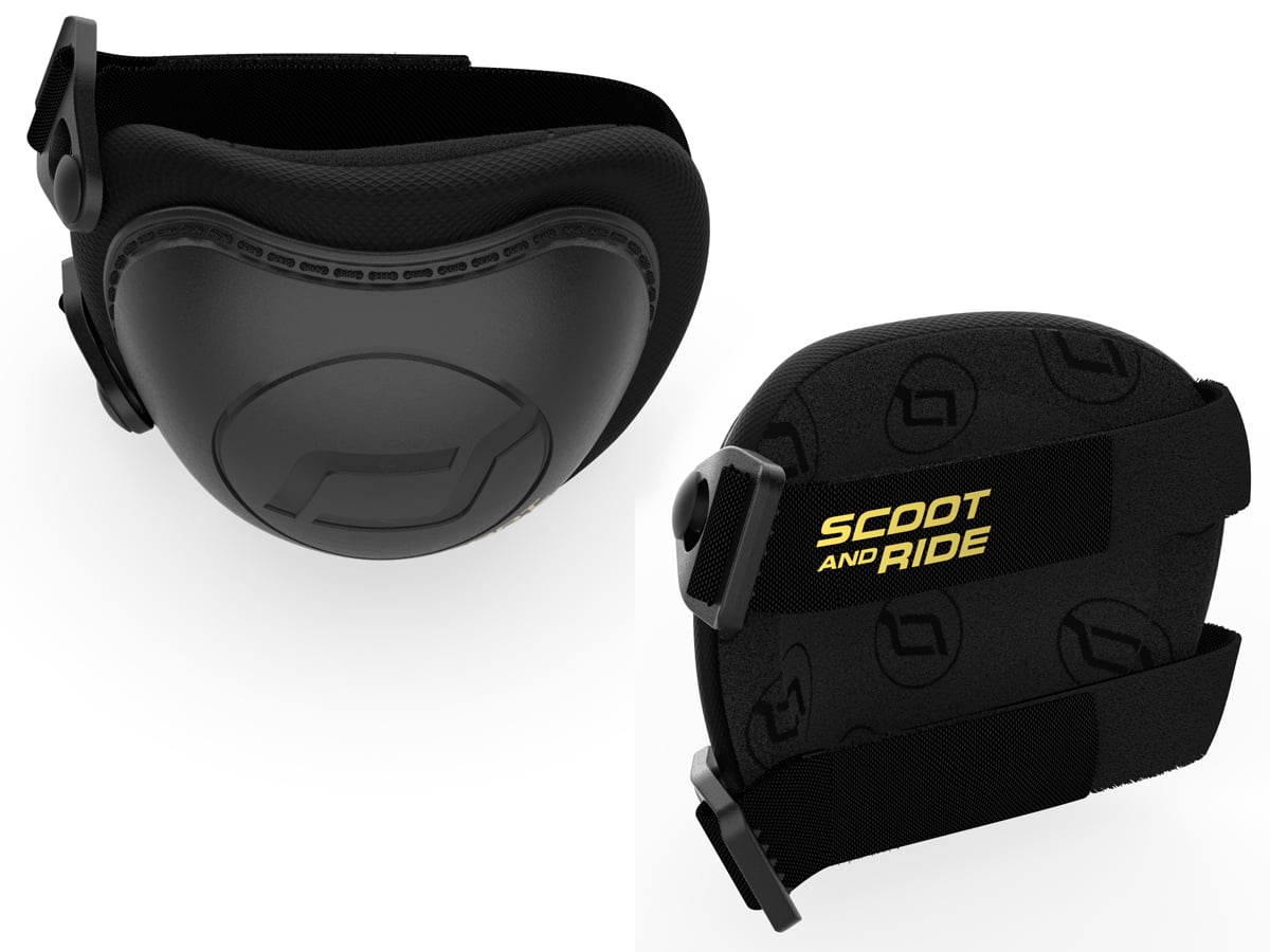 Scoot & Ride Zestaw ochraniaczy dla dzieci rozmiar XXS Black & Gold