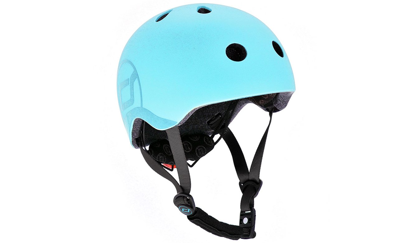 Scoot & Ride Kask Ochronny S-M dla dzieci 3+ Blueberry