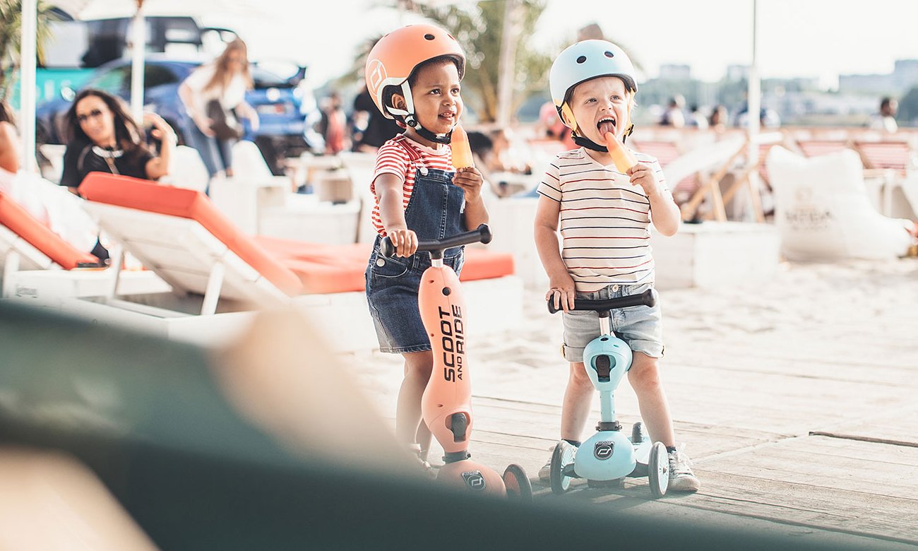 kask dla dzieci scoot and ride
