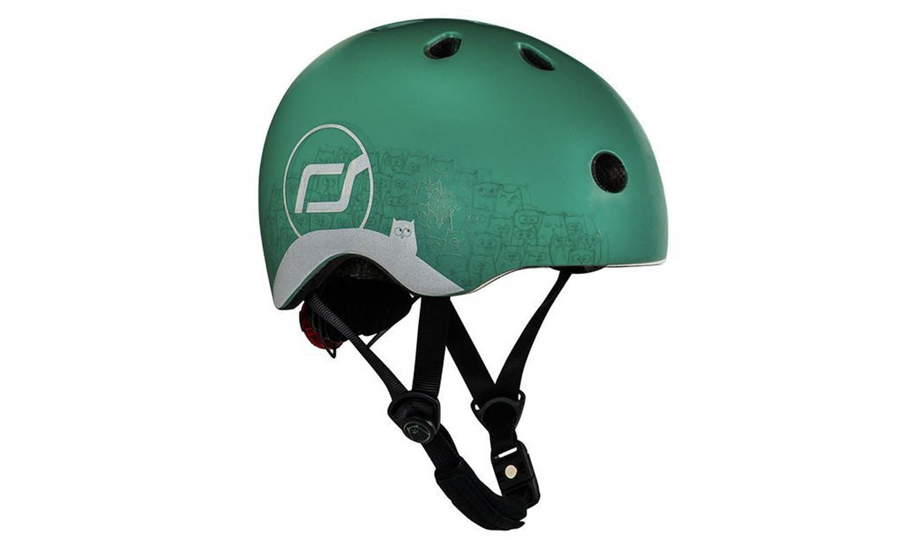 Scoot & Ride Kask Ochronny XXS-S dla dzieci 1-5lat Forest Owl