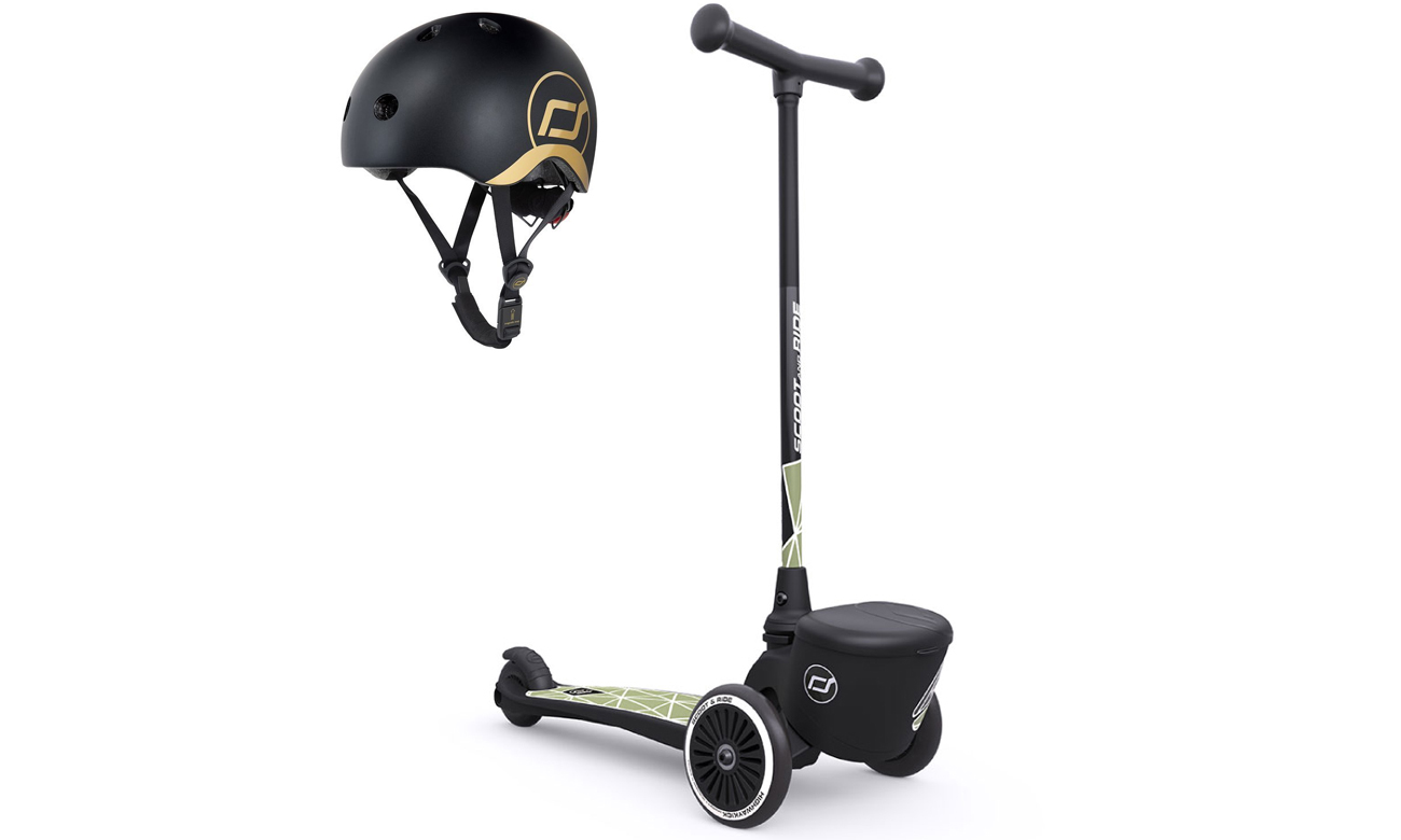 Scoot & Ride Highwaykick 2 Hulajnoga Balansowa 2+ Green Lines