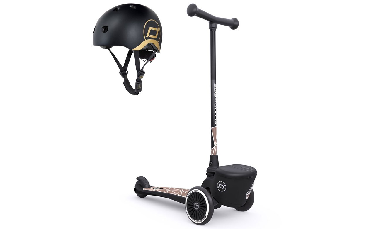 Scoot & Ride Highwaykick 2 Hulajnoga Balansowa 2+ Brown Lines