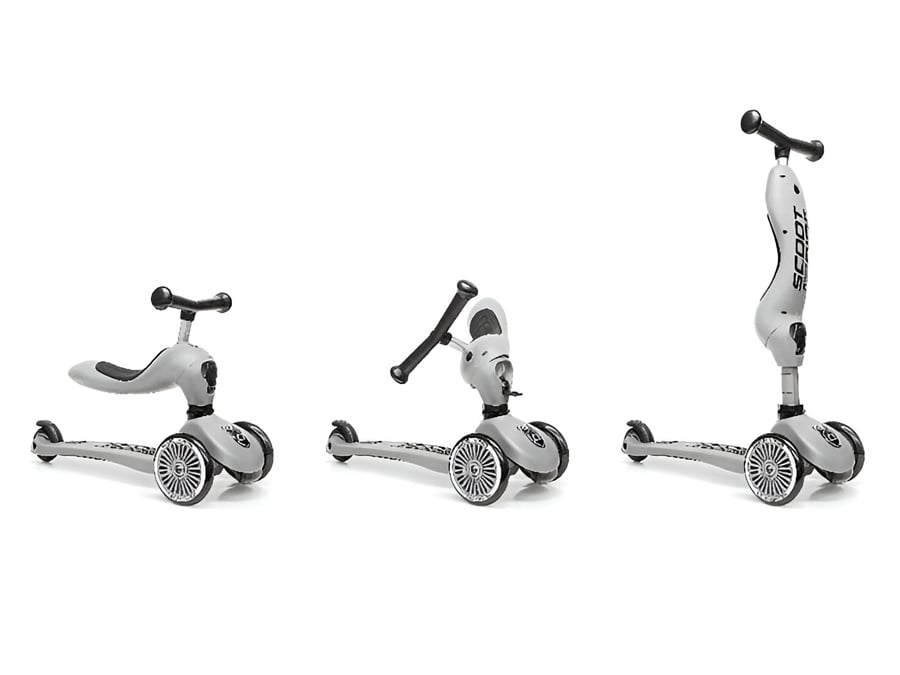 Scoot & Ride Highwaykick 1 Jeździk i hulajnoga 2w1 Olive