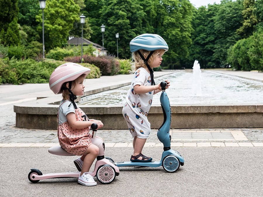 Scoot & Ride Highwaykick 1 Jeździk i hulajnoga 2w1 Olive