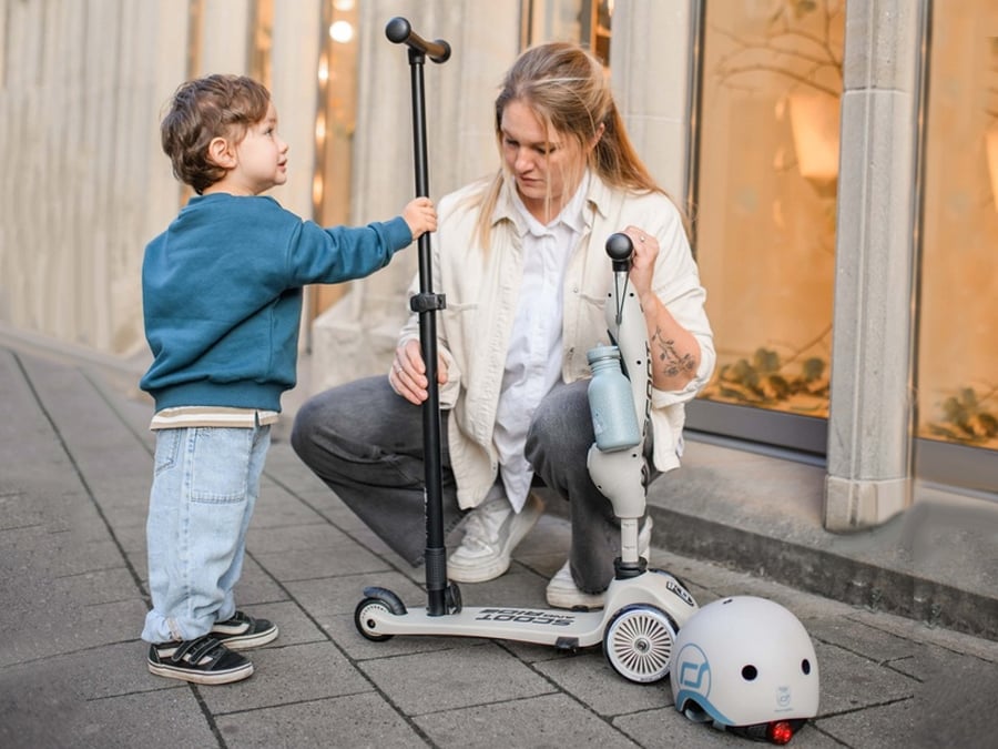 Scoot & Ride Highwaykick 1 Push and Go 2w1 Jeździk i hulajnoga Ash