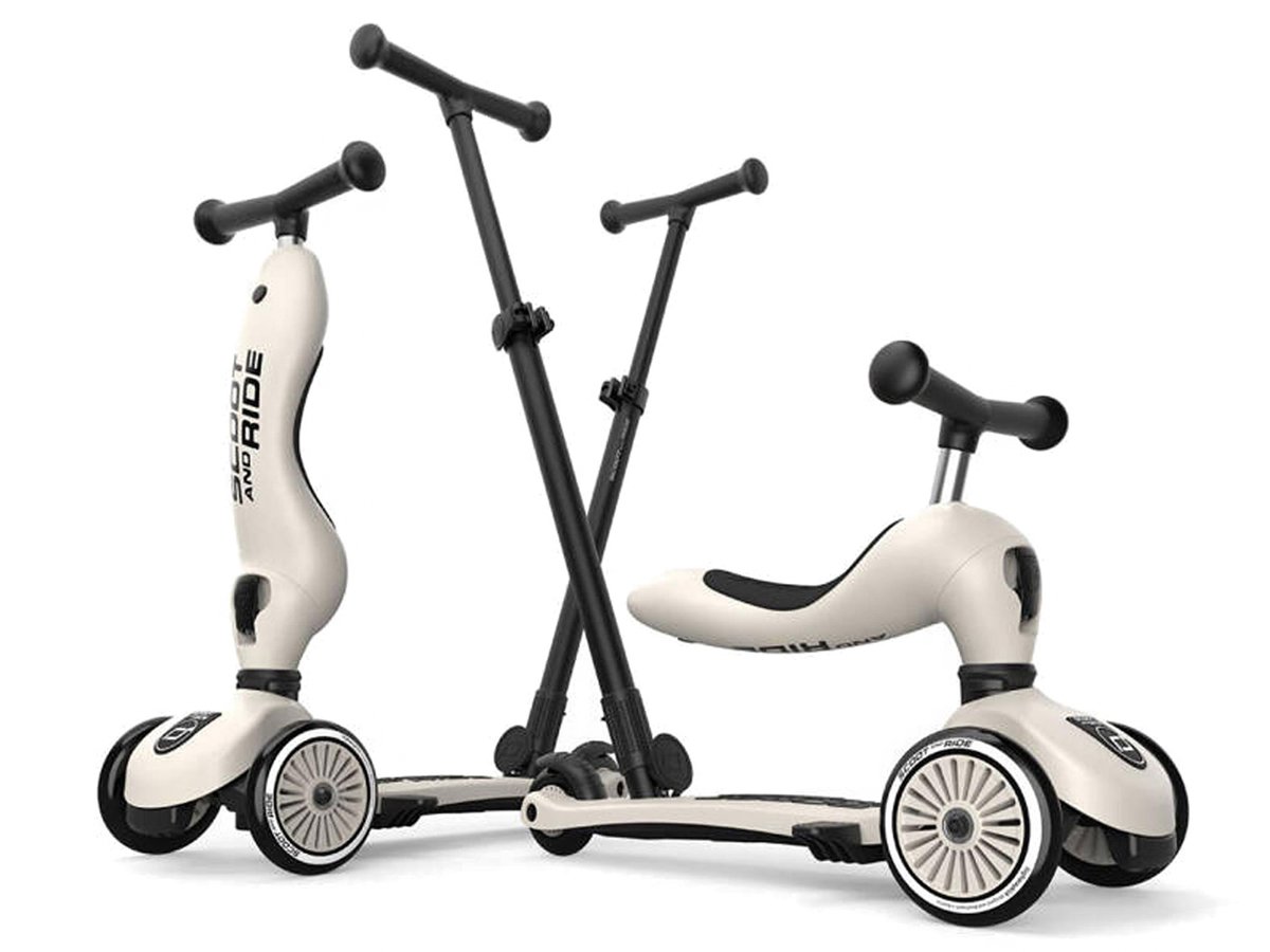 Scoot & Ride Highwaykick 1 Push and Go 2w1 Jeździk i hulajnoga Ash
