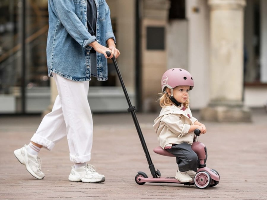 Scoot & Ride Highwaykick 1 Push and Go 2w1 Jeździk i hulajnoga Wildberry
