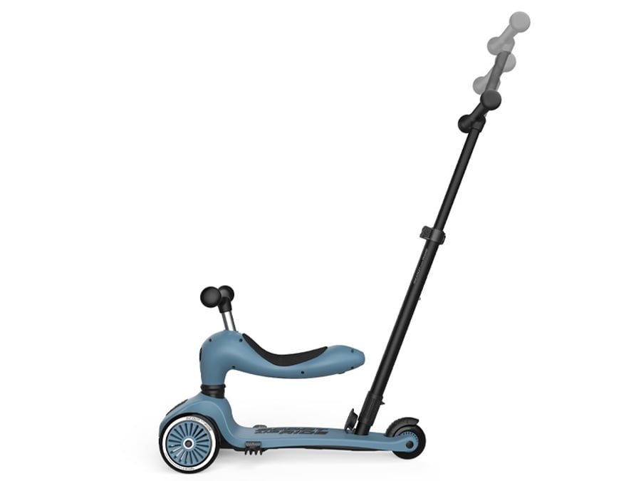 Scoot & Ride Highwaykick 1 Push and Go 2w1 Jeździk i hulajnoga Steel