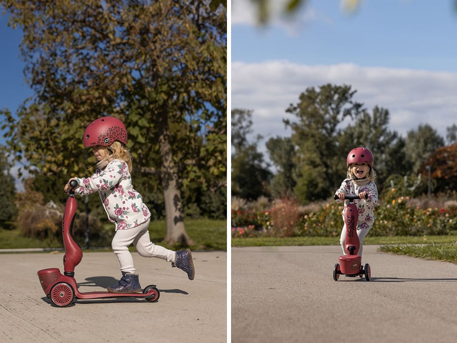 Scoot & Ride Highwaykick 1 Jeździk i hulajnoga 2w1 +kask XXS-S Wildcat