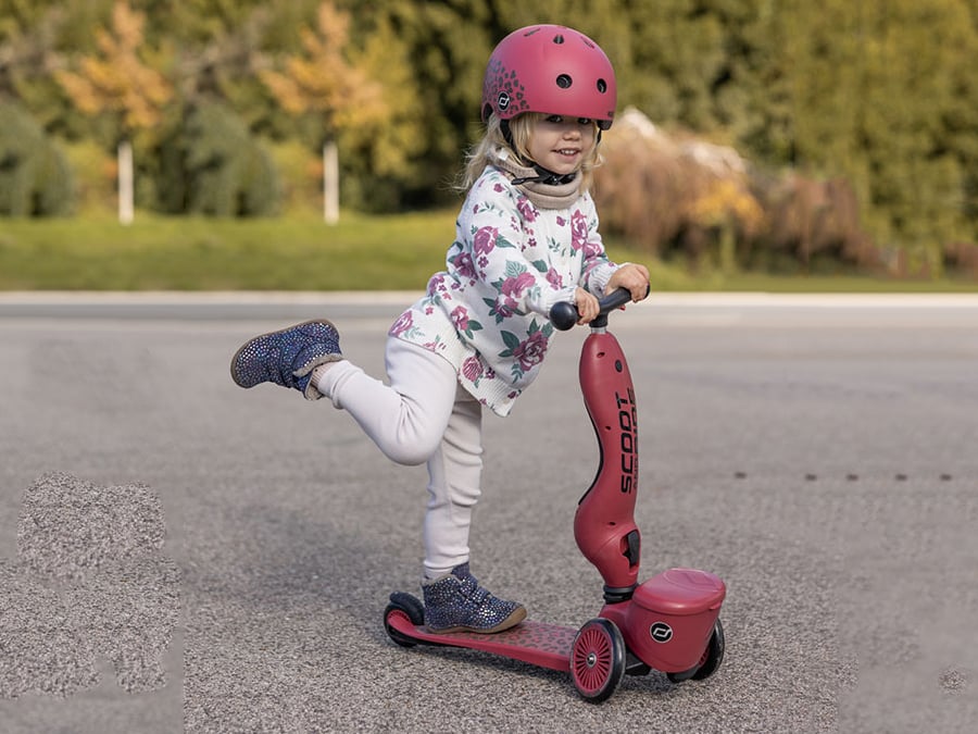 Scoot & Ride Highwaykick 1 Jeździk i hulajnoga 2w1 +kask XXS-S Wildcat