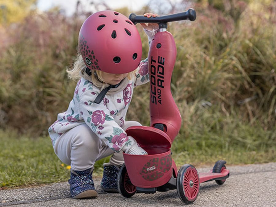 Scoot & Ride Kask ochronny XXS-S dla dzieci 1-5 lat Wildcat