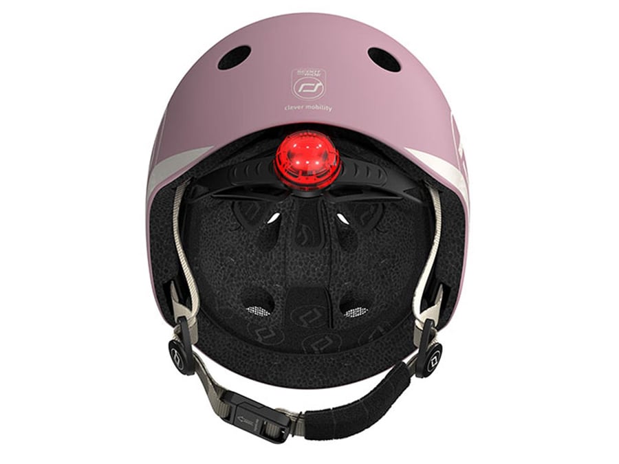 Scoot & Ride Kask ochronny S-M dla dzieci 3+ Wildberry