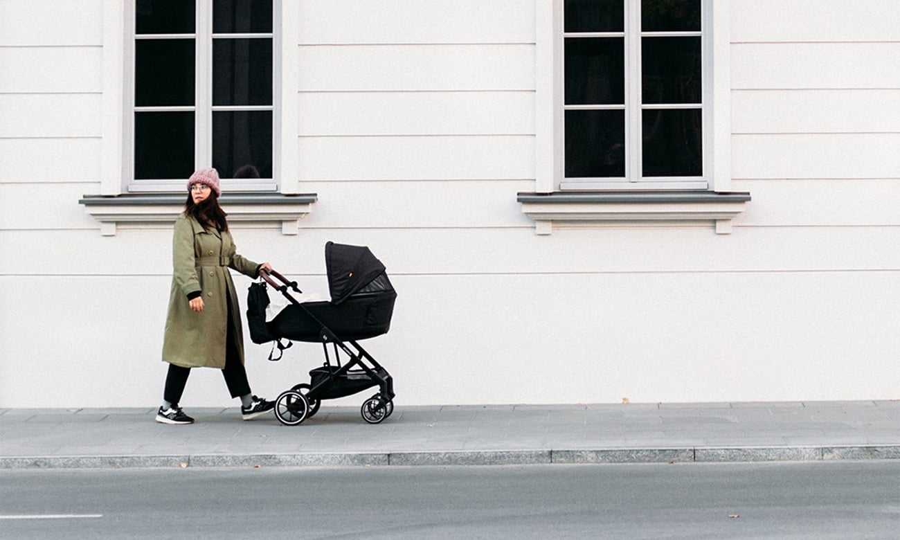 wózek skiddou moss z gondolą