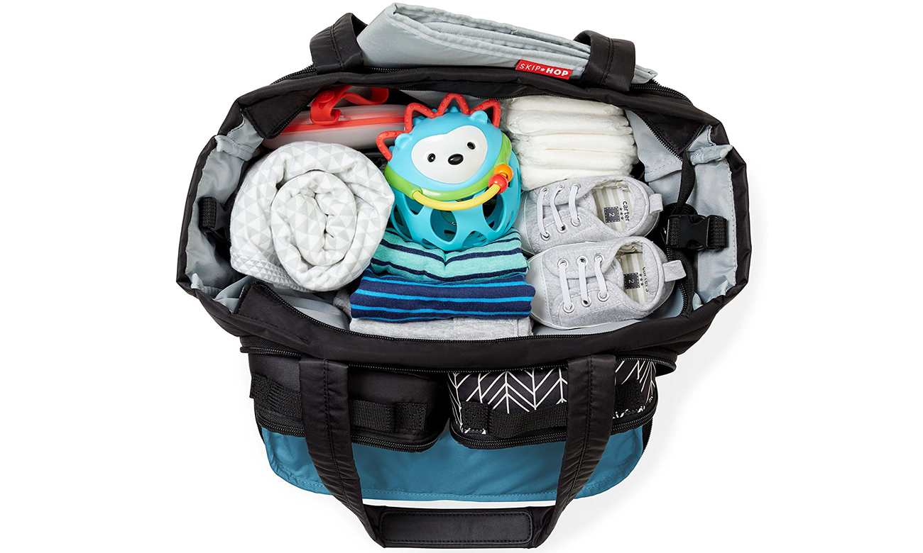 torba skip hop forma czarna