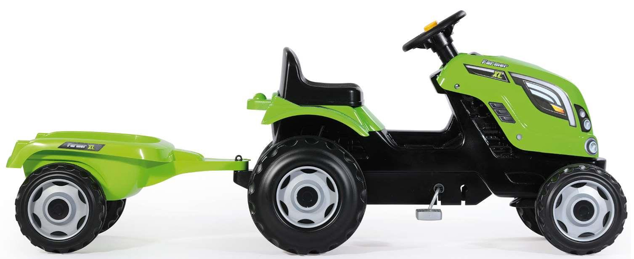 smoby duży traktor z przyczepą