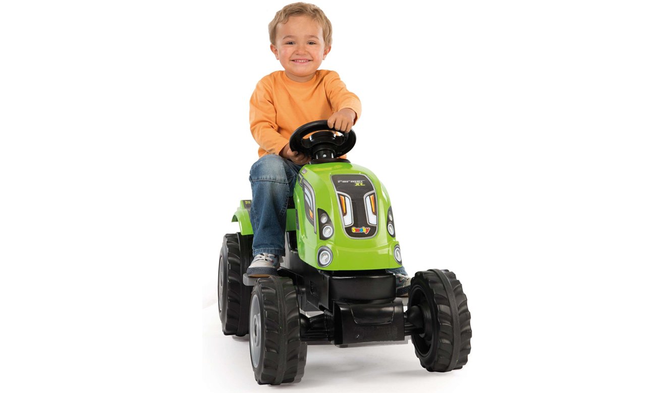 smoby traktor farmera XL z przyczepą