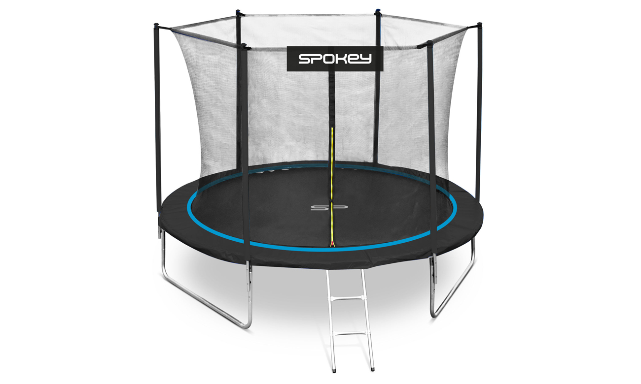 Spokey Trampolina JUMPER niebieska 305 cm