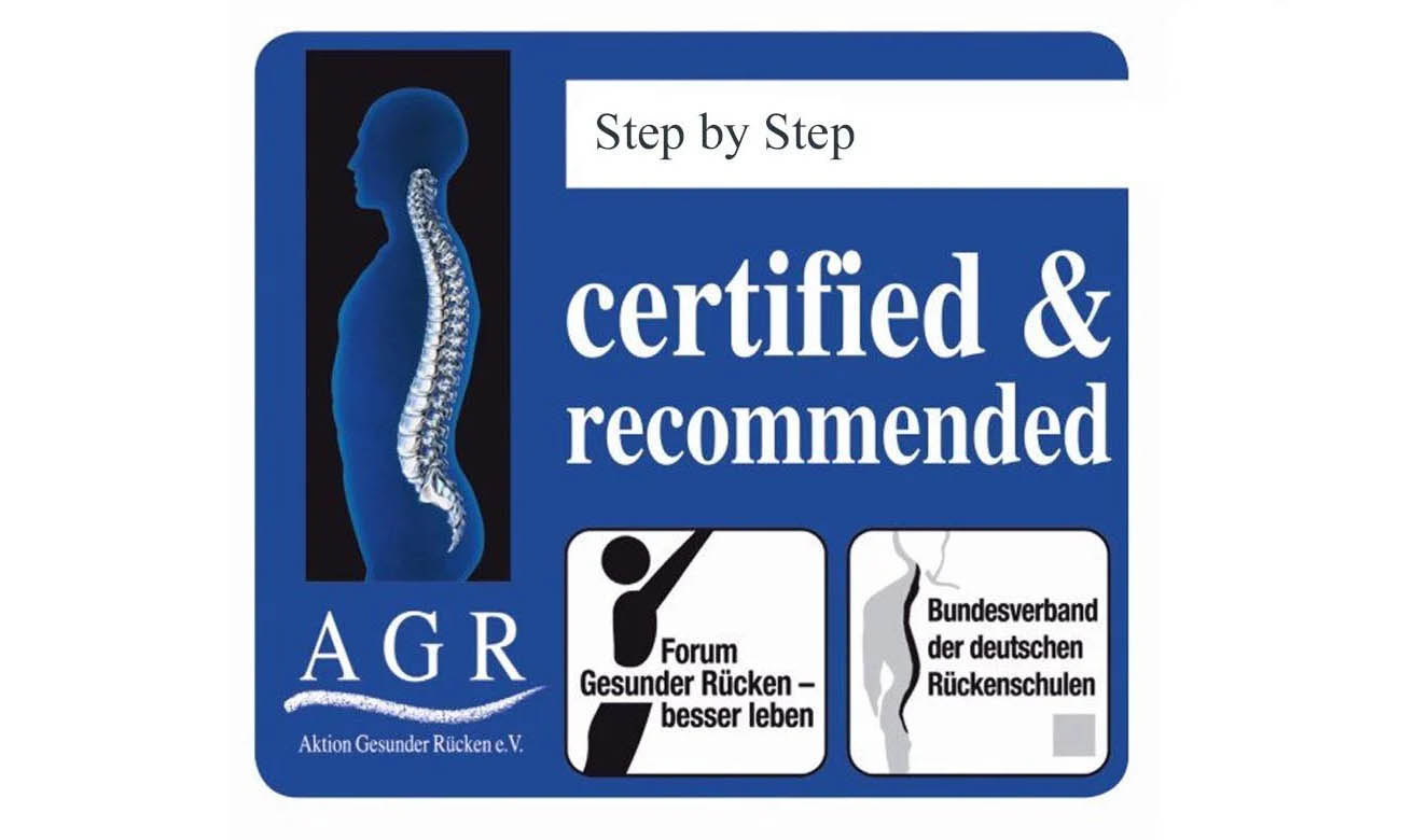 Znak jakości AGR Plecak Step by Step Grade