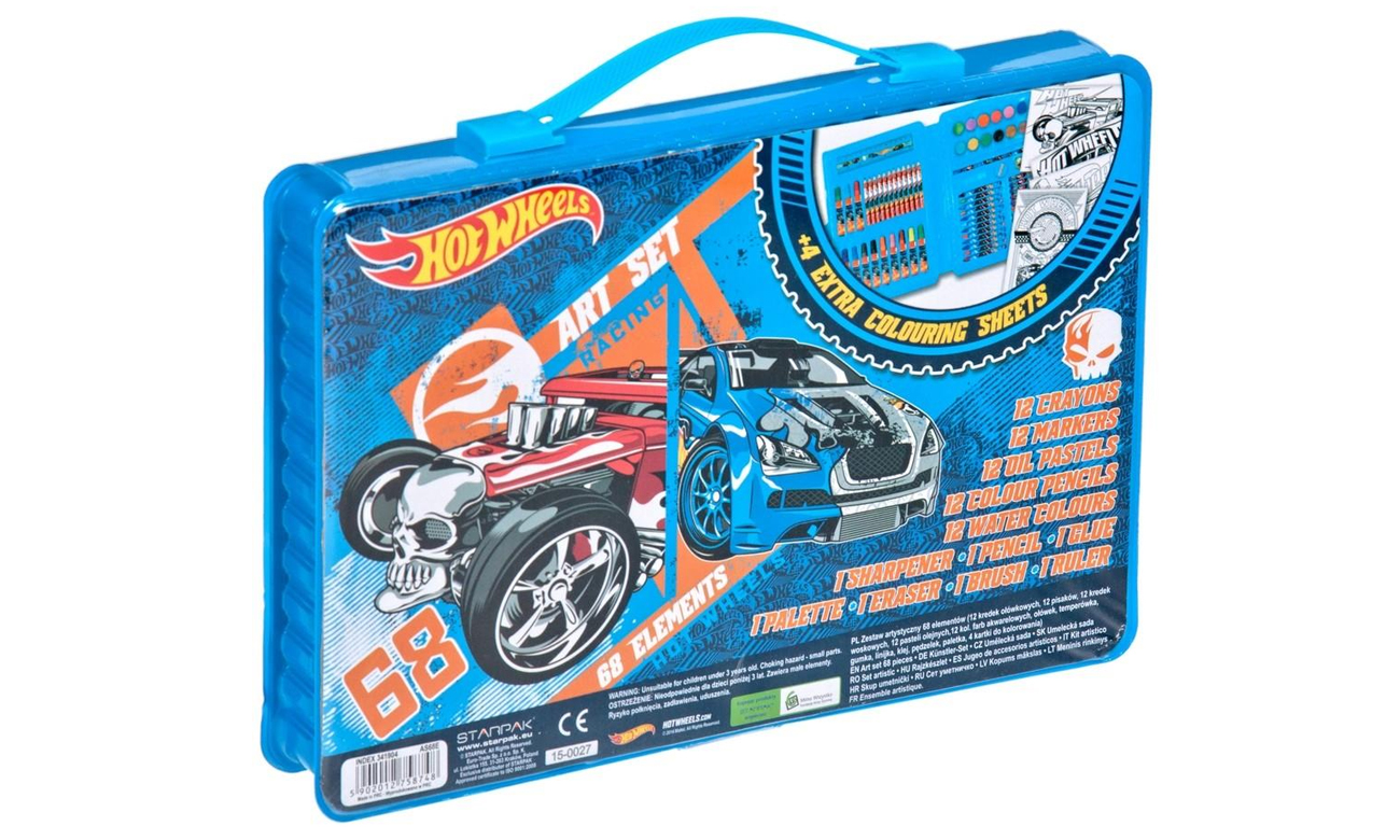 zestaw artystyczny hot wheels