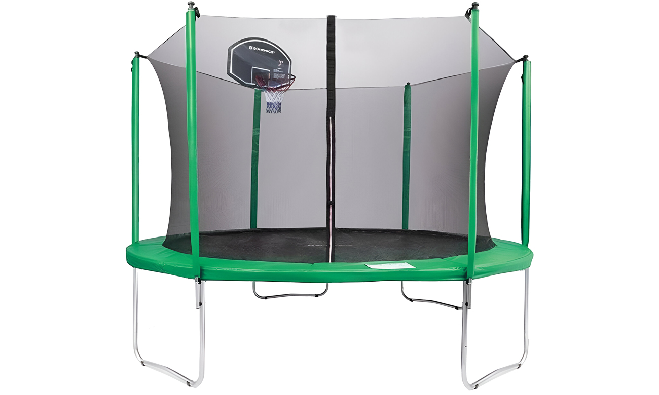 Tesoro Trampolina ogrodowa 252 cm koszykówka