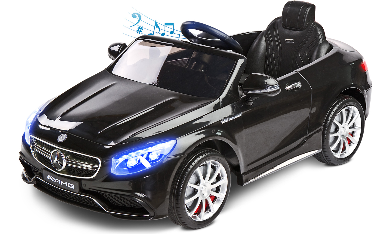 Toyz Samochód na akumulator Mercedes-Benz S63 AMG czarny