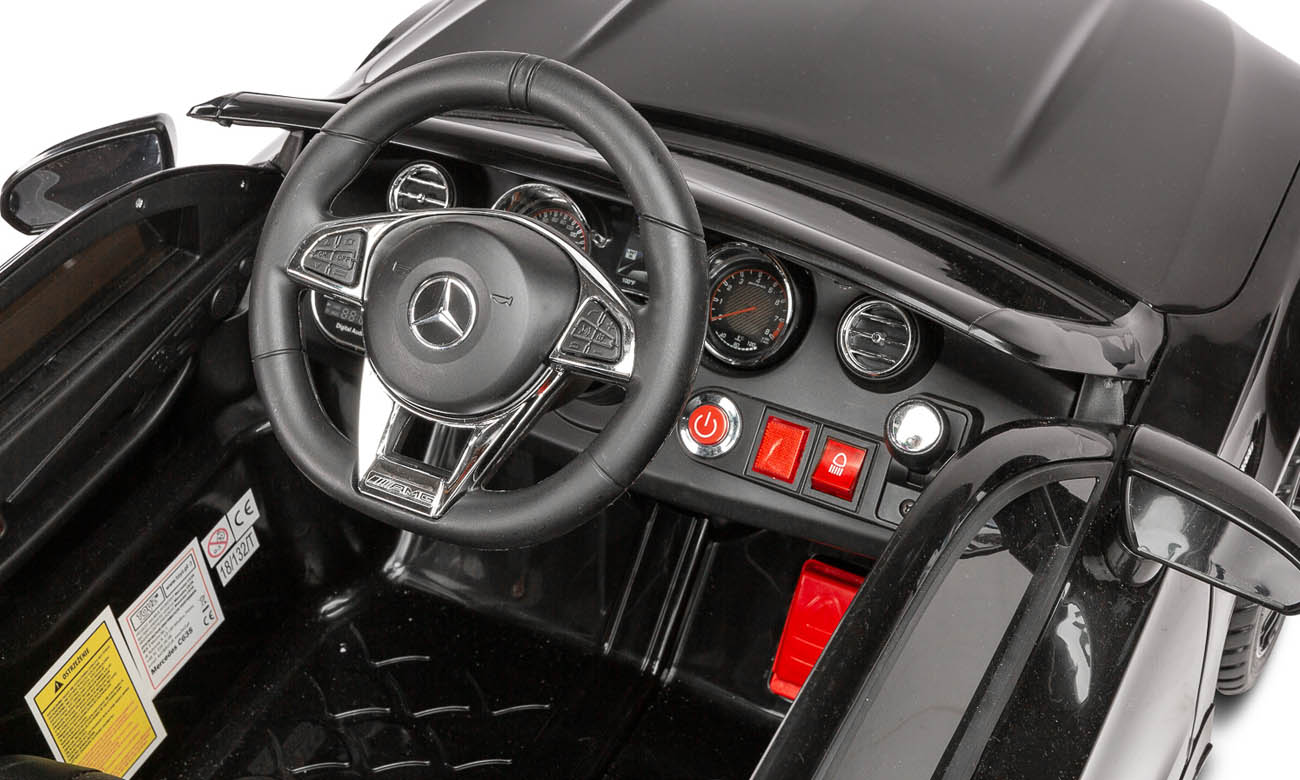 Pojazd na akumulator Toyz Mercedes AMG C63 S Czarny
