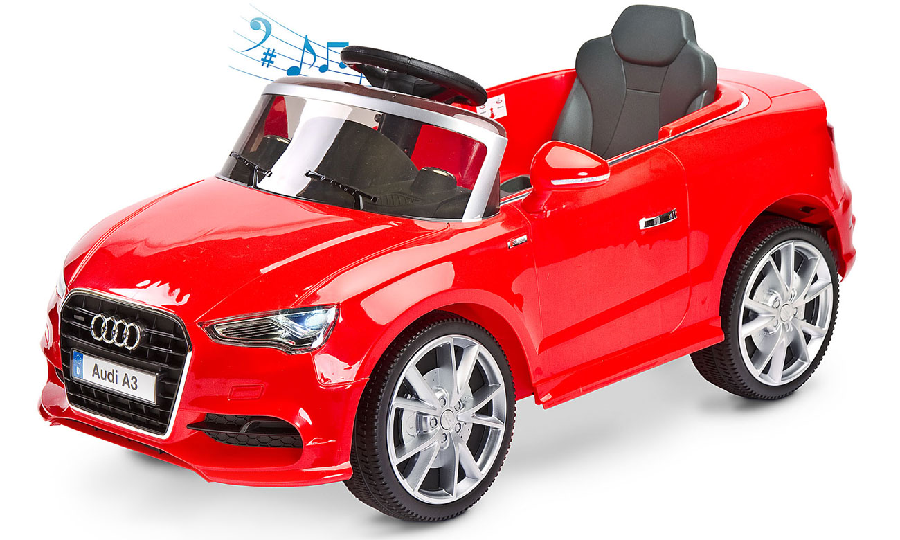 Toyz Samochód na akumulator Audi A3 Red