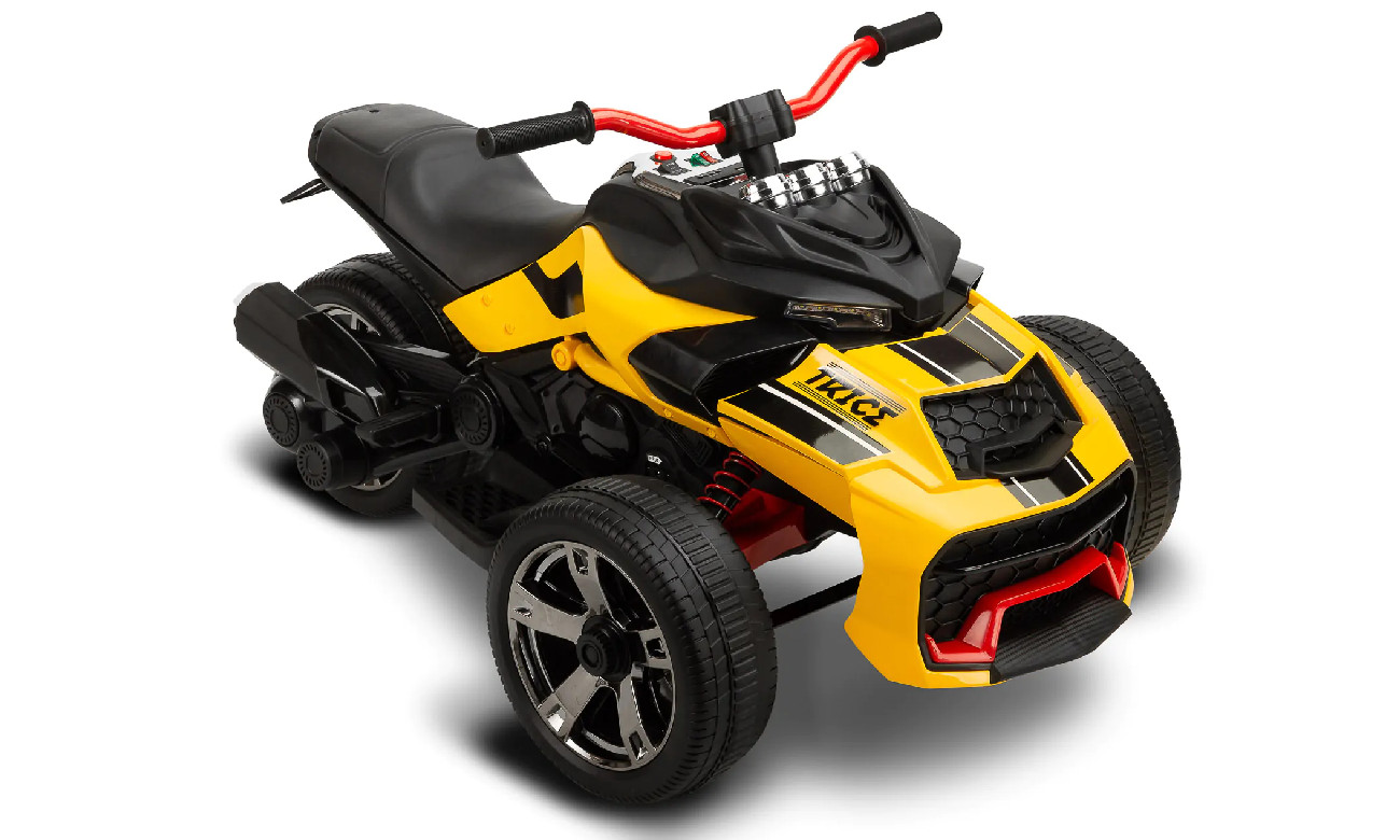 Pojazd na akumulator Toyz Trice żółty
